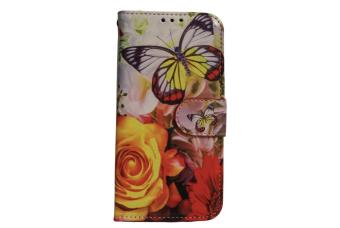 iPhone 13 Pro Max Print 2 Book Case - Kartenhalter - Magnetischer Verschluss