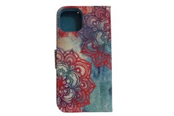 iPhone 13 Pro Max Print 1 Book Case - Porte-cartes - Fermeture magnétique