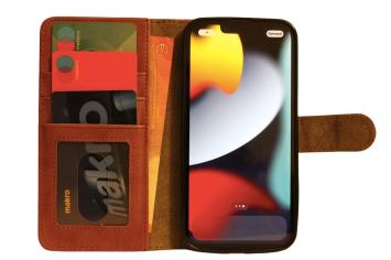 Samsung S21 Plus Boek Hoesje - Kaarthouder - Magnetische sluiting - Bruin