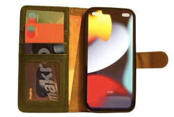 Samsung S21 Plus Boek Hoesje - Kaarthouder - Magnetische sluiting - Donkergroen 