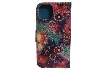 iPhone 13 Pro Max Print 3 Book Case - Porte-cartes - Fermeture magnétique