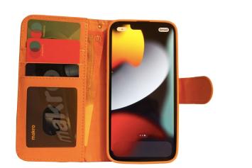 iPhone 13 Pro Max Print 4 Book Case - Card Holder - Magnetic Closure