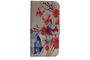 iPhone 13 Pro Max Print 9 Book Case - Kartenhalter - Magnetischer Verschluss