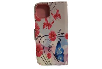 iPhone 13 Pro Max Print 9 Book Case - Kartenhalter - Magnetischer Verschluss