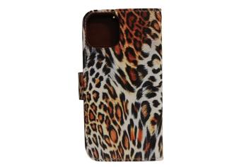 iPhone 13 Pro Max Print 11 Book Case - Kartenhalter - Magnetischer Verschluss